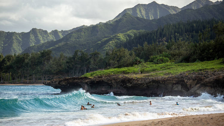 An island of Hawaii