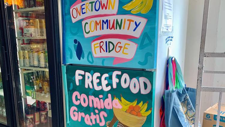 The Miamians setting up fridges filled with free food for hungry neighbors