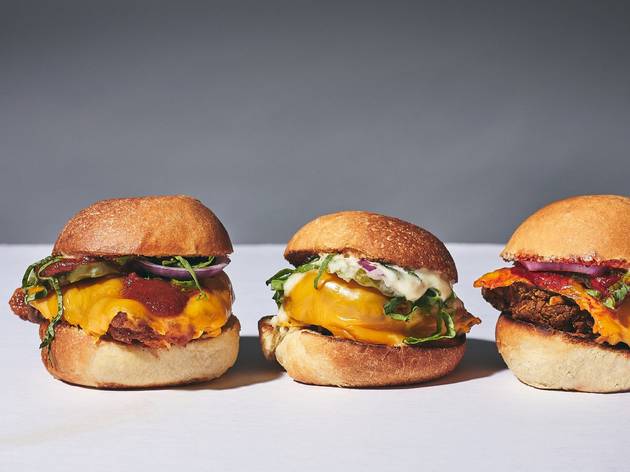 Sigmunf Fried hamburguesas sliders con pollo