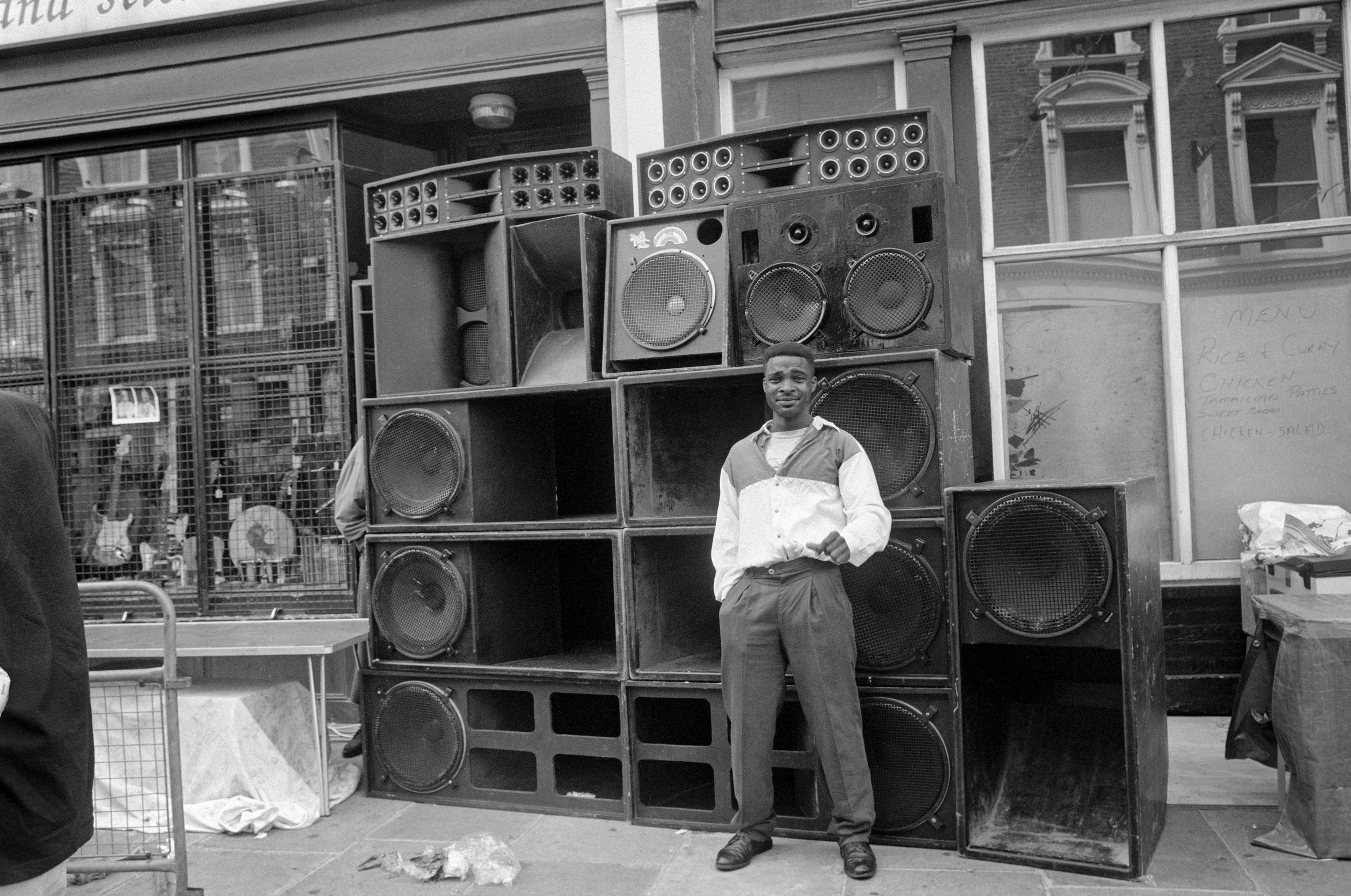 Notting Hill Carnival, All Saints Road, 21 August 1994. Notting