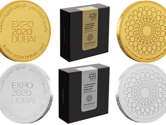 開催延期でも発売、ドバイ万博を記念した金貨と銀貨 Expo 2020 Dubai Commemorative Coin