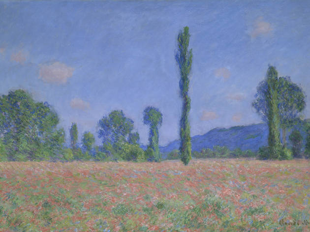 Claude Monet. Poppy Field (Giverny), 1890/91. Monet Poppy Fields