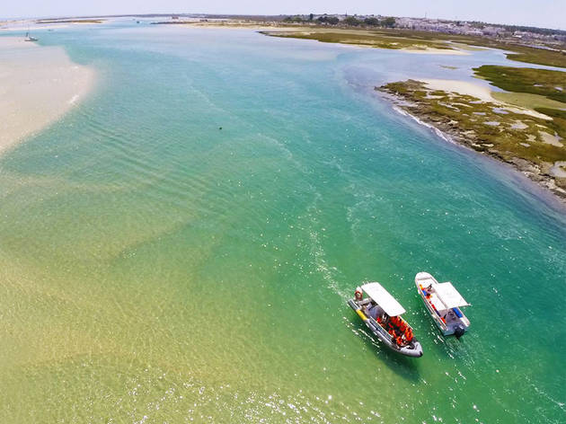 Ria Formosa Vista Aéria, Ria Formosa, Parque Natural da Ria Formosa