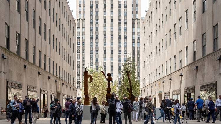 Frieze Sculpture at Rockefeller Center