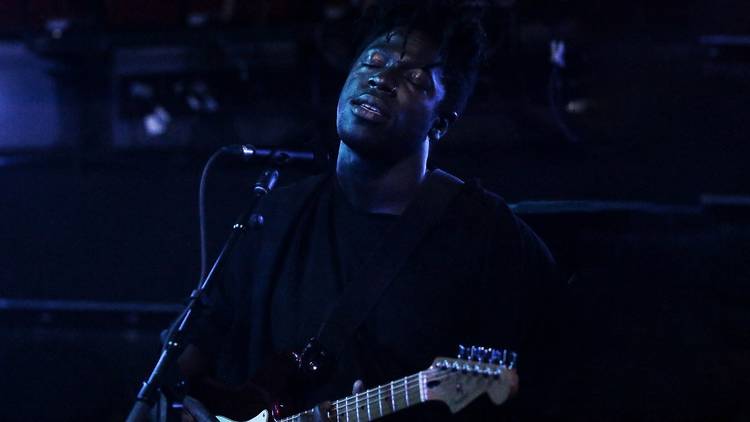 Moses Sumney performs at the Sydney Opera House