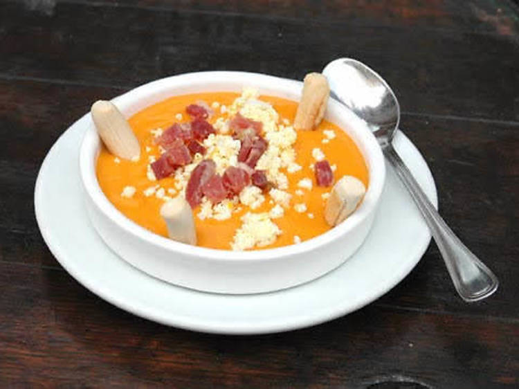 Salmorejo at La Ardosa