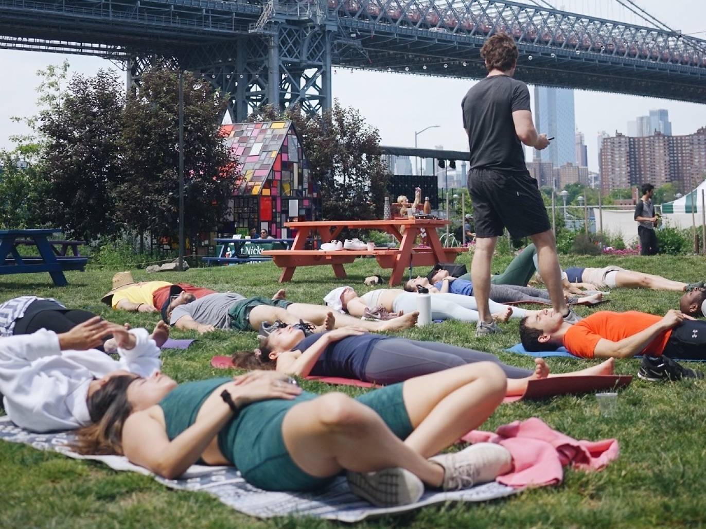 Outdoor fitness classes in NYC to try this fall