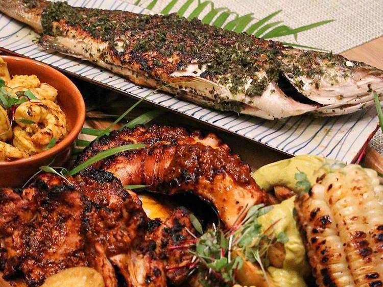 Labor Day grilling kits from La Mar