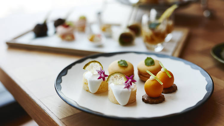 Lemongrass afternoon tea Andaz Tokyo