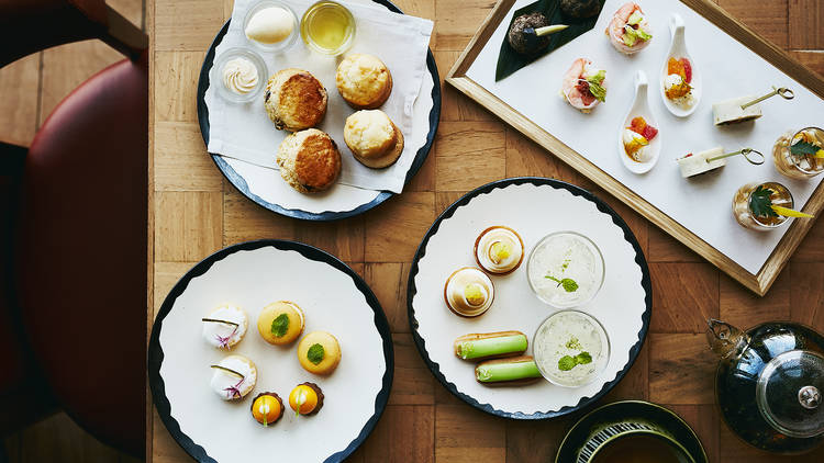Lemongrass afternoon tea Andaz Tokyo