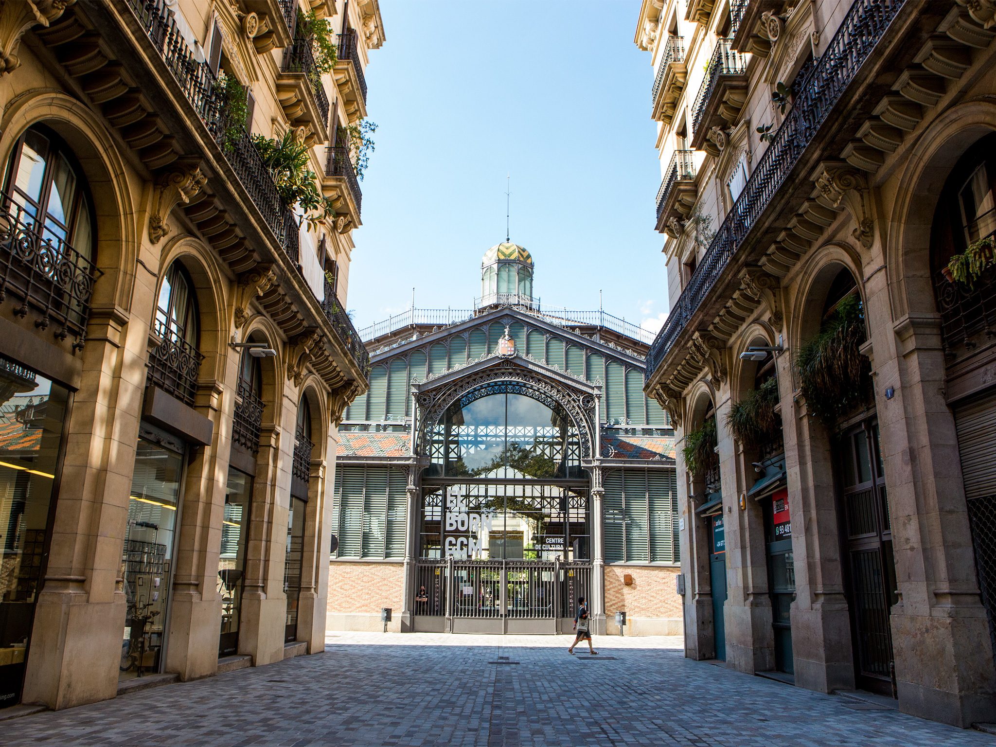 Vista d'El Born Centre de Cultura i Memòria