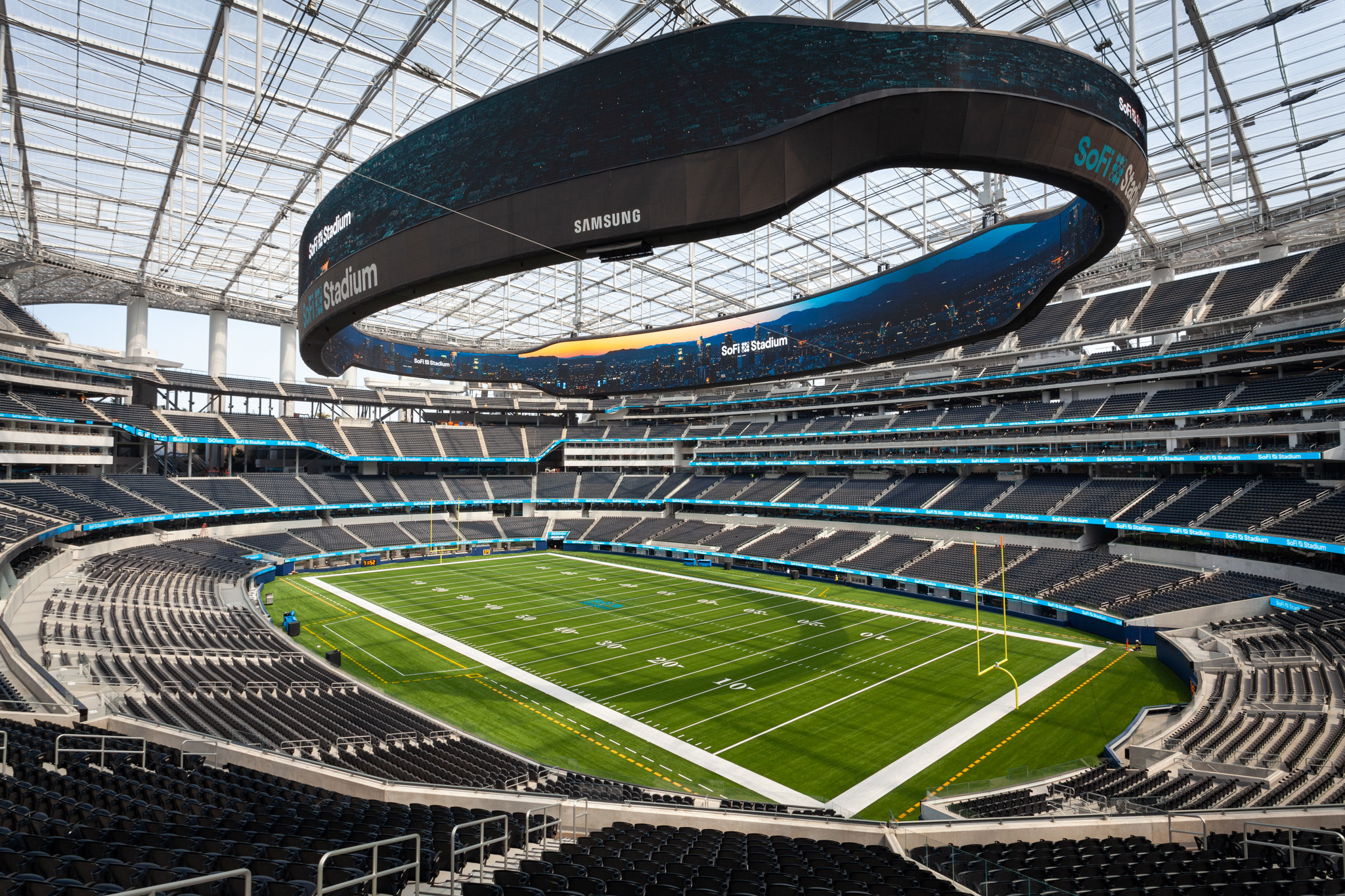 The stunning new SoFi Stadium might actually make you fall in love with  L.A. football