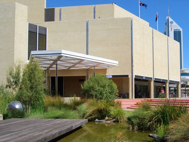 Art Gallery of Western Australia Exterior view of the Art Gallery of Western Australia taking in the wetlands