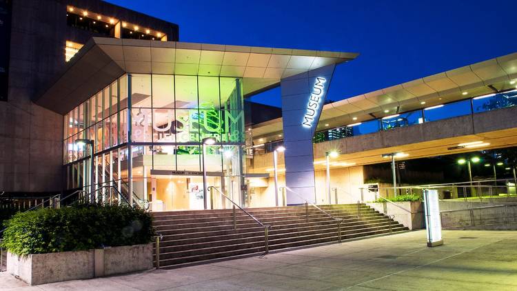 Exterior of Queensland Museum