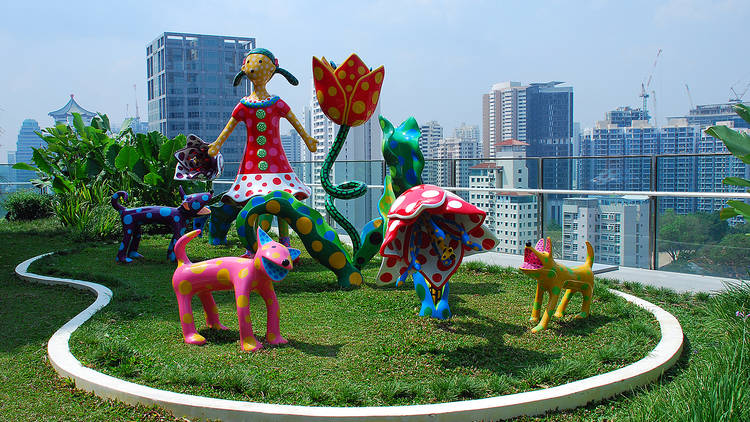 Orchard Central Rooftop Garden