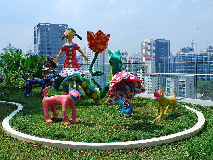 Orchard Central Rooftop Garden