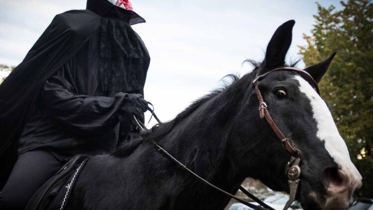 Headless Horseman Haunted Hayrides and Haunted Houses