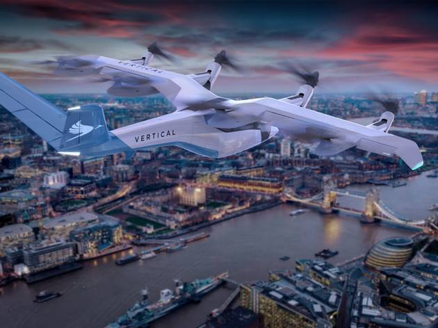 Vertical Aerospace’s ‘flying taxi’ Vertical Aerospace’s ‘flying taxi’
