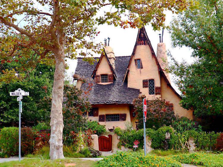 Step into a fairy tale outside of the Spadena House