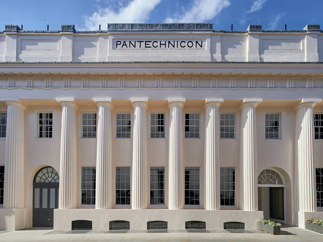 A five-storey Nordic and Japanese dining arcade is opening in London Pantechnicon