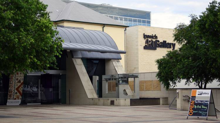 Exterior of Ipswich Art Gallery