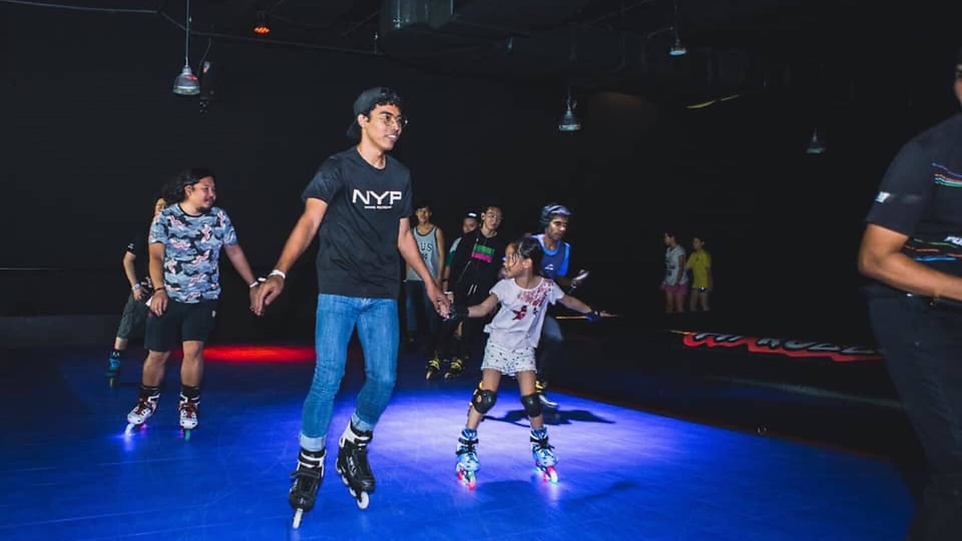 Jump on the Tik Tok trend-wagon at this roller skating rink in Singapore