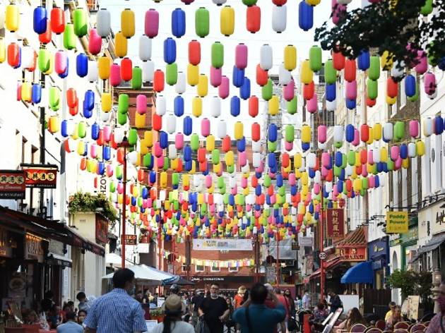 Chinatown’s lanterns have had a colourful makeover to celebrate the hard-hit neighbourhood