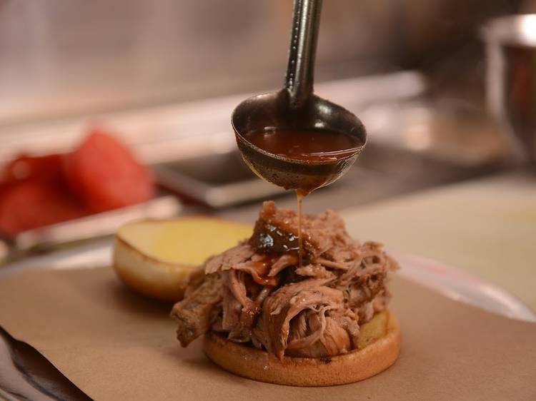 Alabama: Pulled pork at Saw’s BBQ in Birmingham