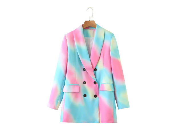 Blazer Shein tie dye Blazer Shein tie dye
