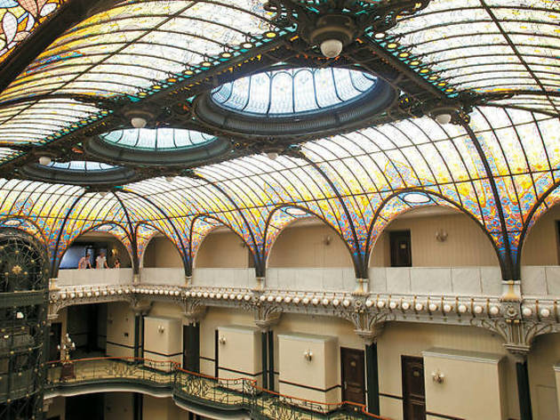 Interior del Gran Hotel de la Ciudad de México