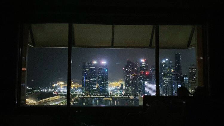 The skyline as nightlight 