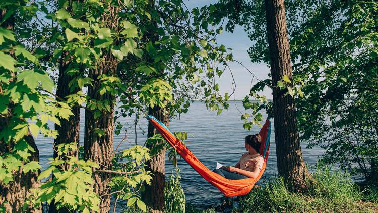 Hike or bike along the Saint-Lawrence