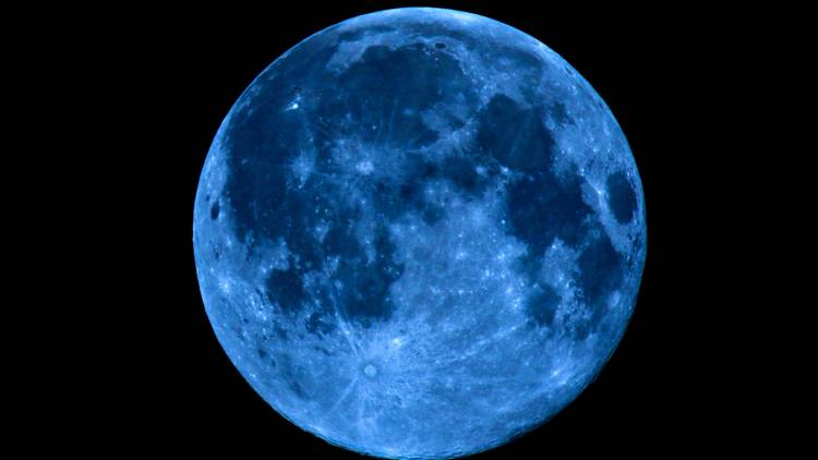 Le 31 octobre : la pleine lune bleue (alerte loups-garous !)