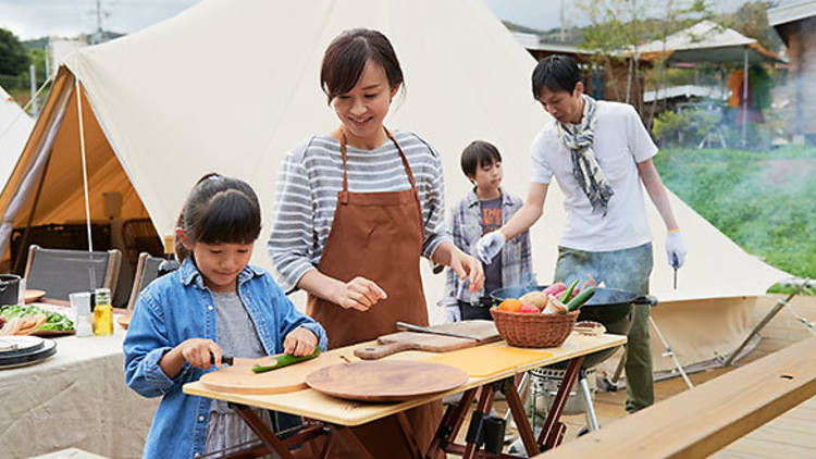 グラックス プレミアムキャンプリゾート 京都るり渓