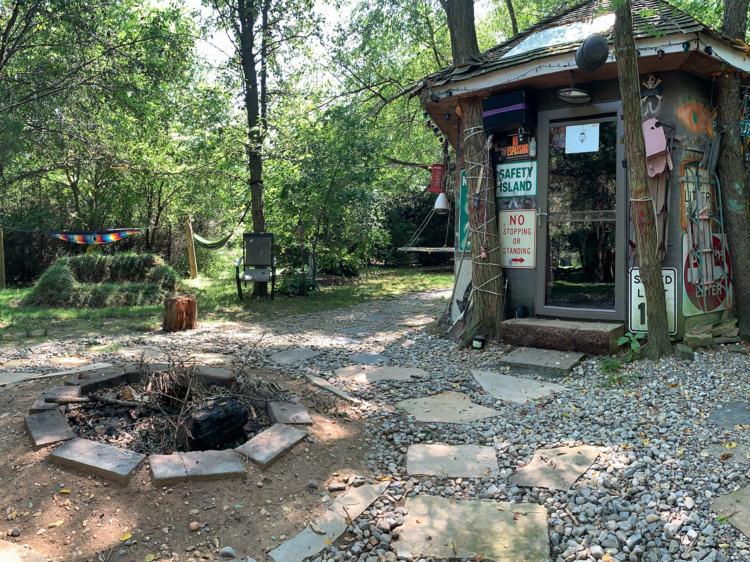 The hippy hut in East Windsor, NJ