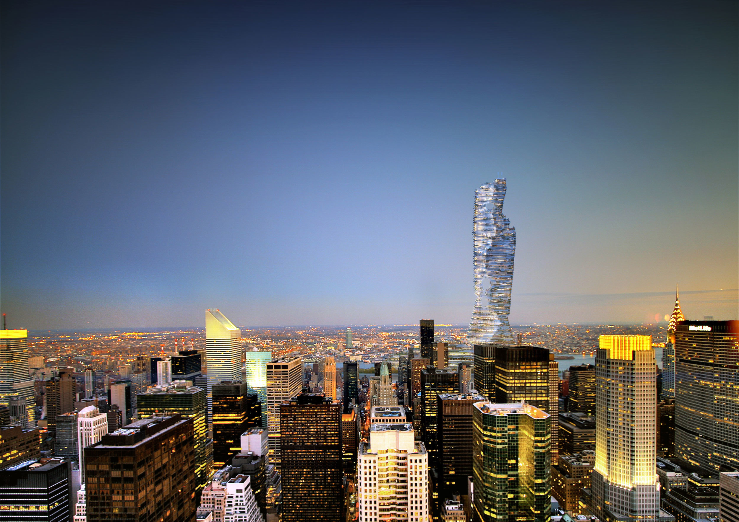 ニューヨークに世界一高い 環境ビル が誕生か