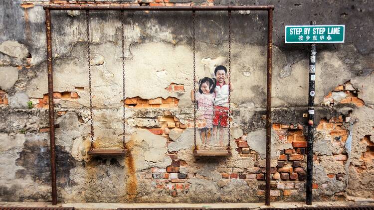 Incredible street art and murals in Penang