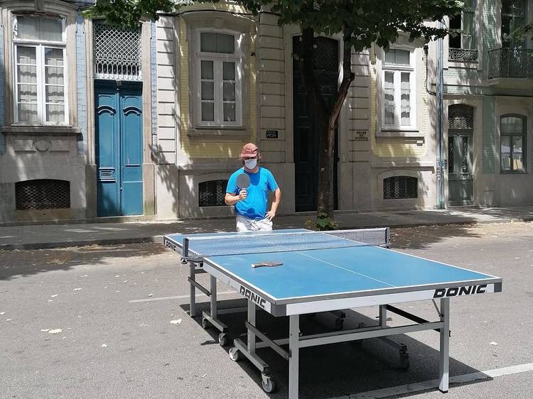 MESA DE PING PONG FREE CORNILLEAU 200X OUTDOOR CINZENTO CORNILLEAU