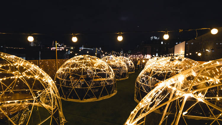 rooftop igloos