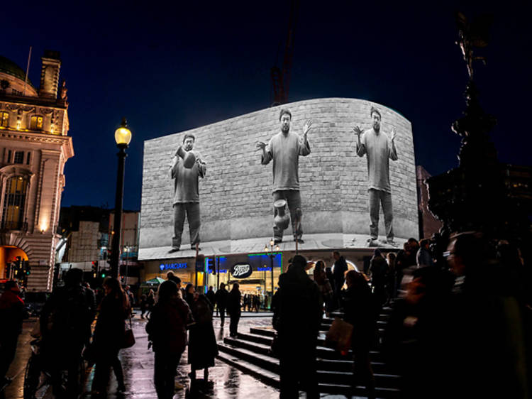 Ai Weiwei is taking over Piccadilly Circus