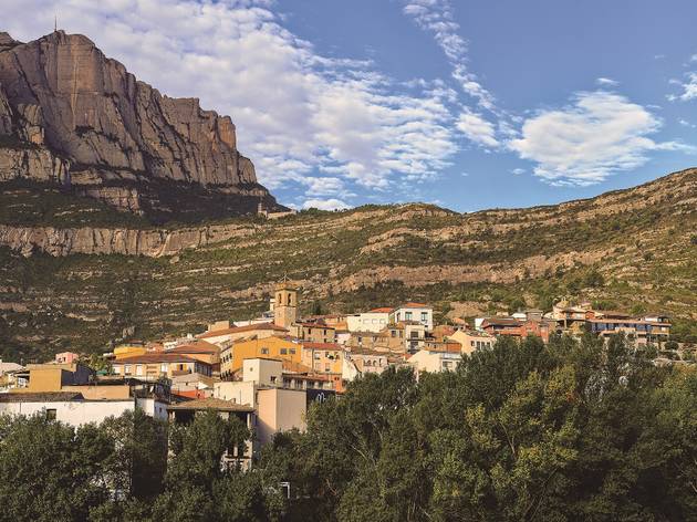 Monistrol de Montserrat, ruta per Catalunya, tardor 2020