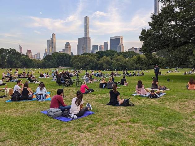 Stand Up NY in the Park Central Park nyc