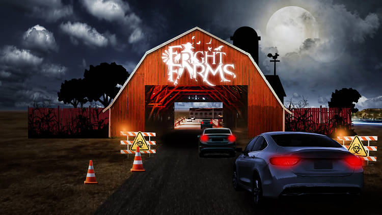 Fright Farms Halloween drive-through