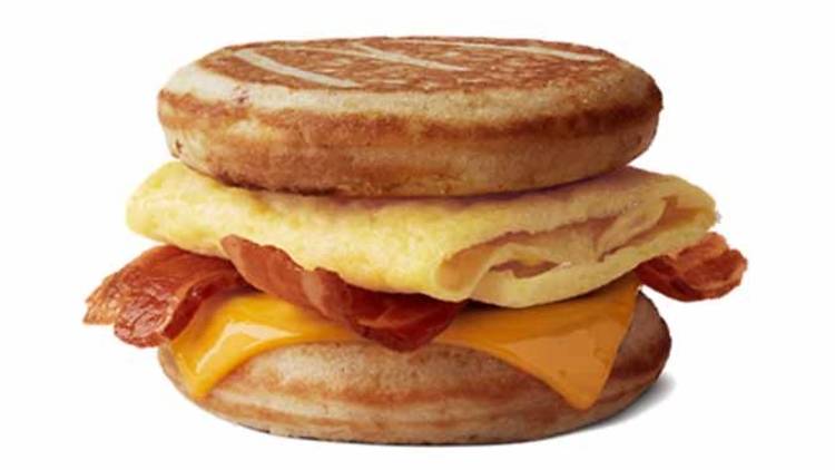 Bacon, Egg & Cheese McGriddle