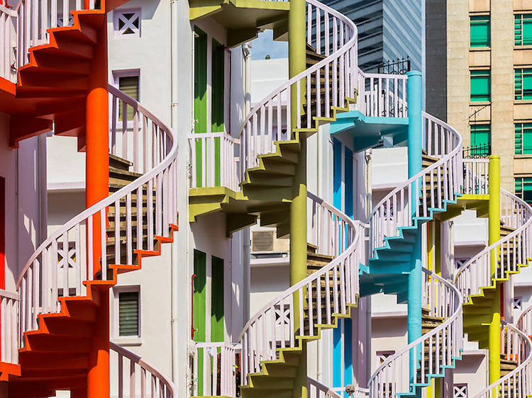 Stairwells in Bugis