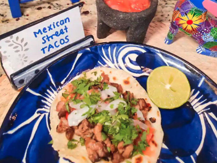 Cook Mexican street tacos with a pro chef 