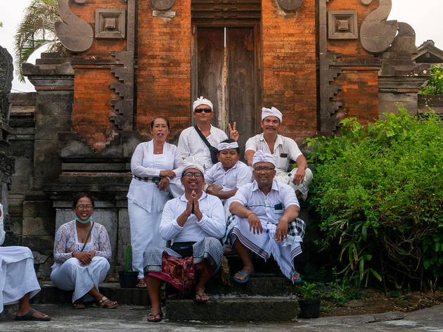 People in Banjar Nagi, Ubud, Bali People in Banjar Nagi, Ubud, Bali
