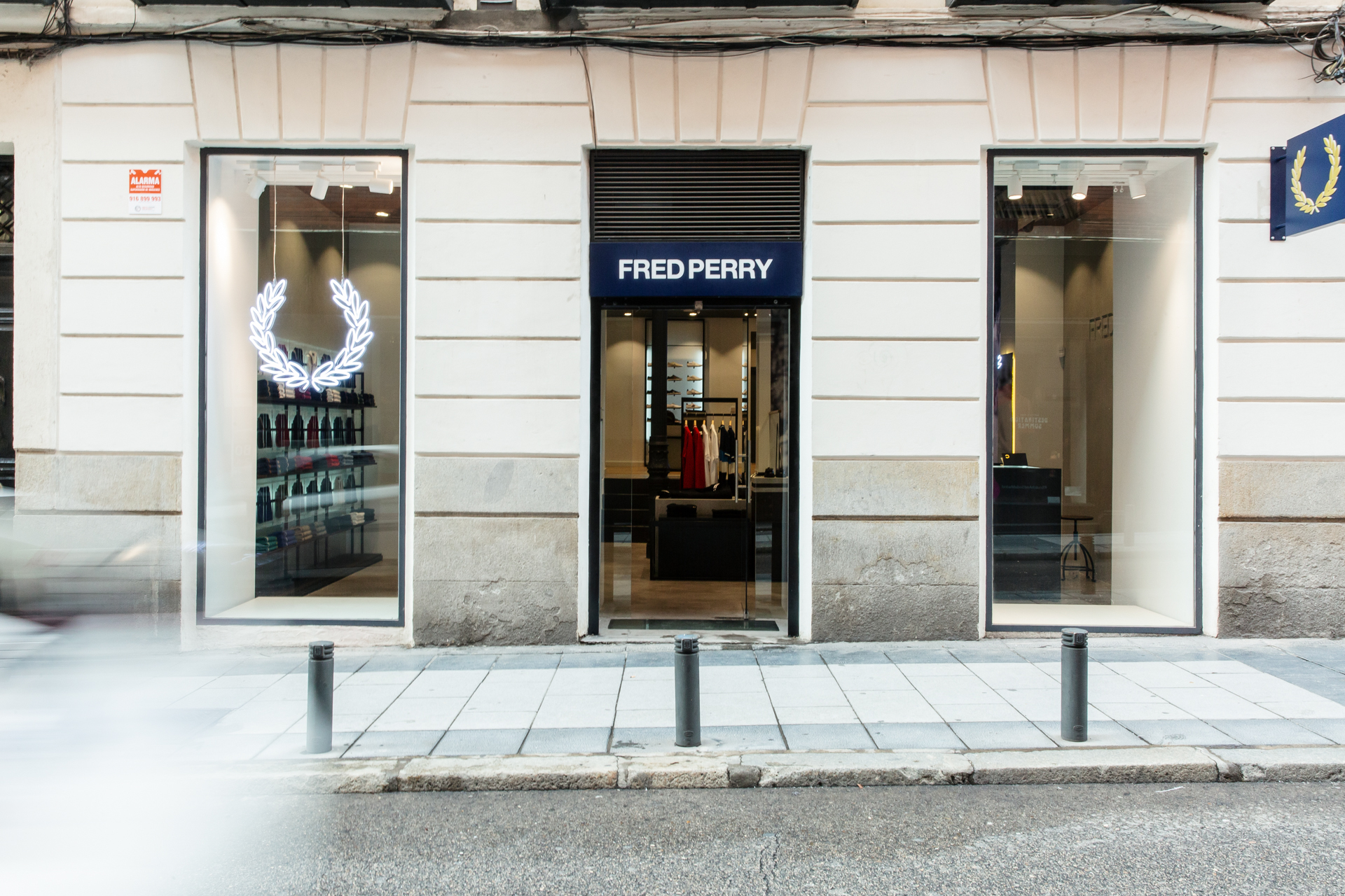 en Madrid la primera tienda de Fred Perry, icónica marca ropa británica