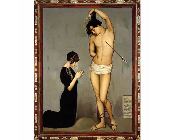 Ángel Zárraga, Exvoto. Martirio de San Sebastián, 1911, Óleo sobre tela, Ángel Zárraga, Exvoto. Martirio de San Sebastián, 1911, Óleo sobre tela,