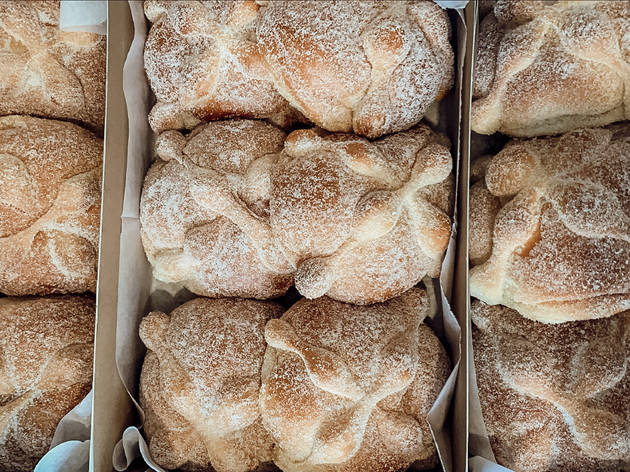 Pan de muerto, Caprice Patisserie Pan de muerto, Caprice Patisserie
